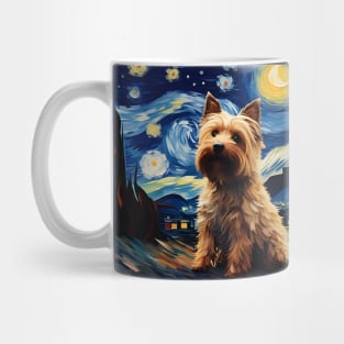 Yorkie Starry Night Mug